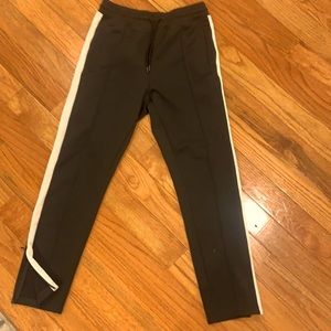 Cool pants! Straight leg .Jogger side zip